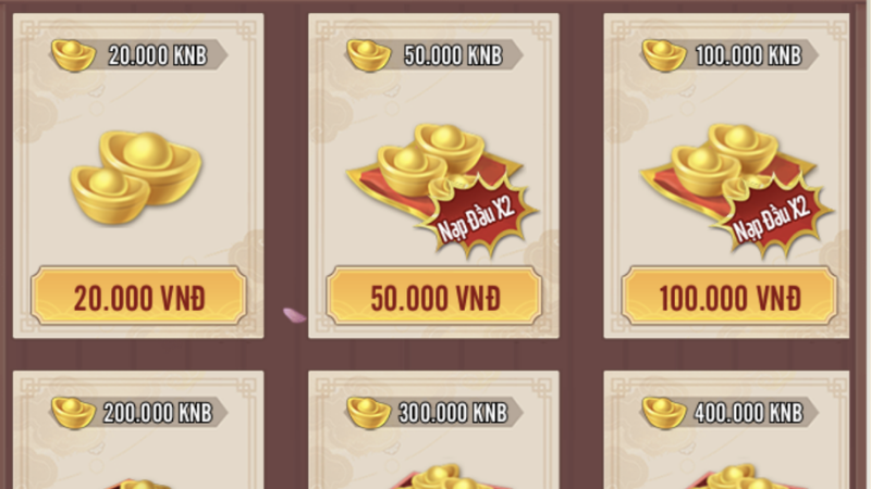 Khuyến mãi nạp khi trải nghiệm game bắn cá nạp SMS