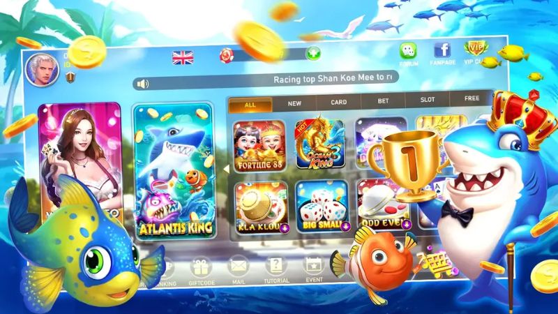 Cách bắn cá lucky fishing cơ bản
