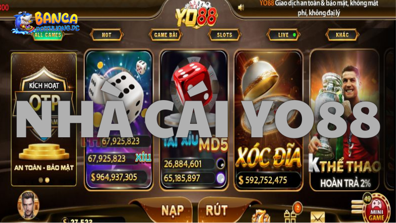 Giải trí đỉnh cao bắn cá Yo88
