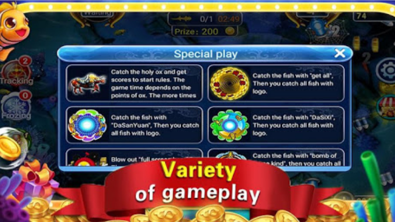 Lưu ý khi chơi 3 gods fishing