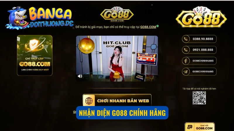 Phân biệt Go88 thật và giả với 3 điểm nhận dạng quan trọng